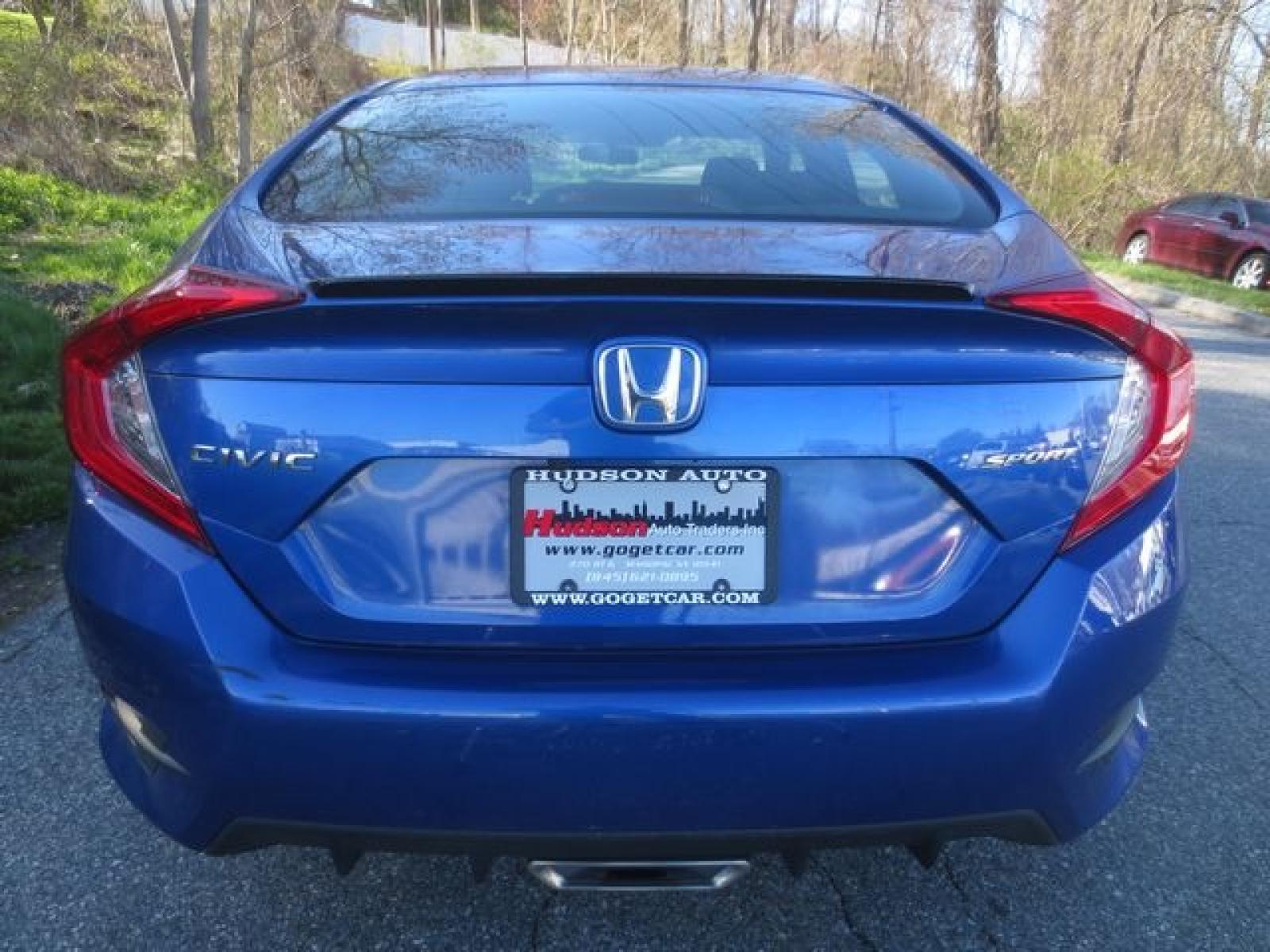 2021 Blue /Black Honda Civic LX (2HGFC2F86MH) with an 2.0L 4cyl engine, Automatic transmission, located at 270 US Route 6, Mahopac, NY, 10541, (845) 621-0895, 41.349022, -73.755280 - Photo #5